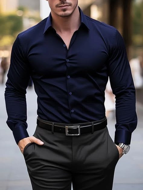 Chemise longue manches